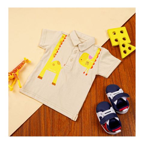 Basix Infant Self Collar Polo T-Shirt, 5964