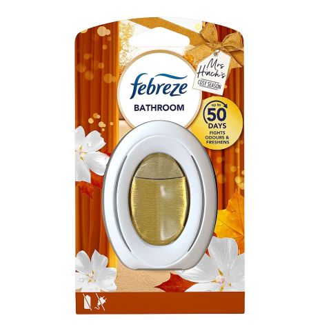Febreze Bathroom Anti-Mould Odour Air Freshener, Mrs. Hinch's Scent, 7.5ml