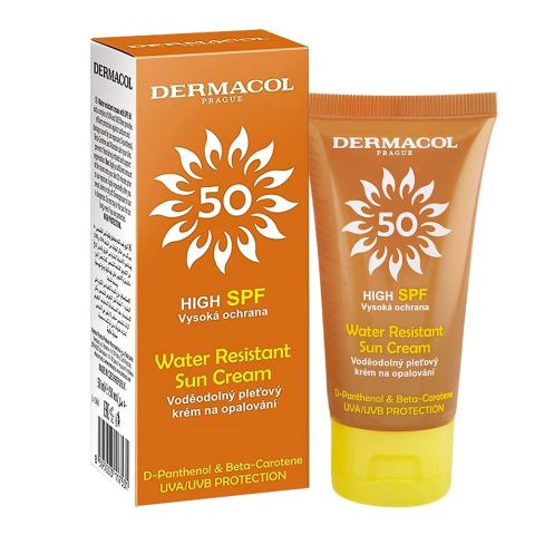 Dermacol Water Resistant Sun Cream, SPF 50, UVA & UVB Protection, 50ml