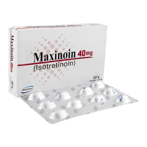 Maxitech Maxinoin Soft Gelatin, 40mg, 30 Capsules