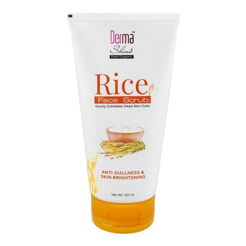 Derma Shine Rice Face Scrub, 120ml