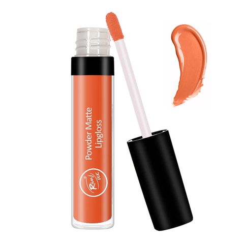 Rivaj UK Powder Matte Lip Gloss, 3ml, No. 07