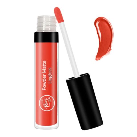 Rivaj UK Powder Matte Lip Gloss, 3ml, No. 15