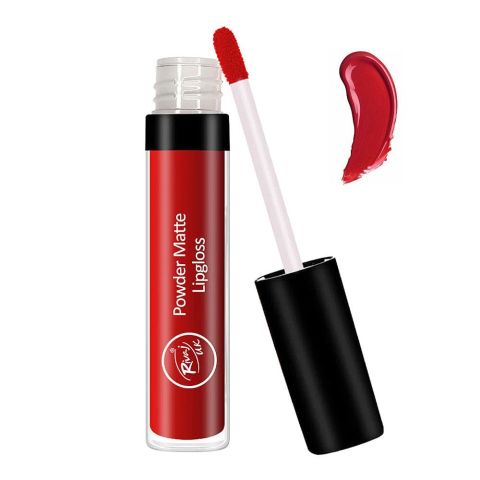 Rivaj UK Powder Matte Lip Gloss, 3ml, No. 19