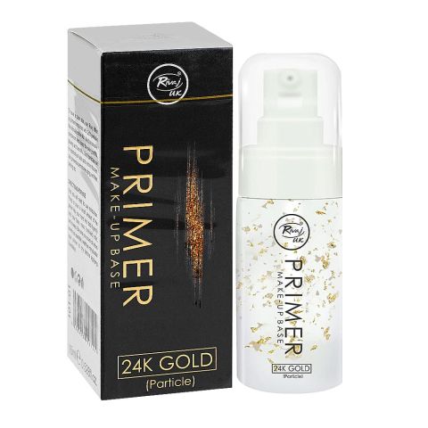 Rivaj UK 24K Gold Primer Make-Up Base, 15ml