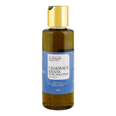 Au Naturel Chakwal's Khaas 10 Oil Solution, For Hair Growth, 150ml