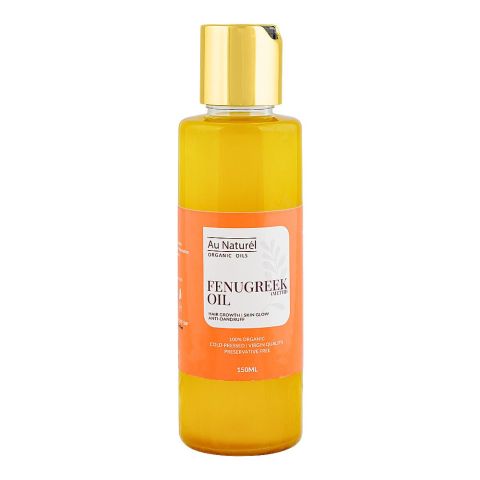 Au Naturel Fenugreek Oil, For Skin & Hair Growth, 150ml