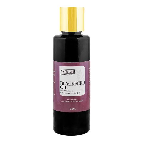 Au Naturel Blackseed Oil, For Skin & Hair Growth, 150ml