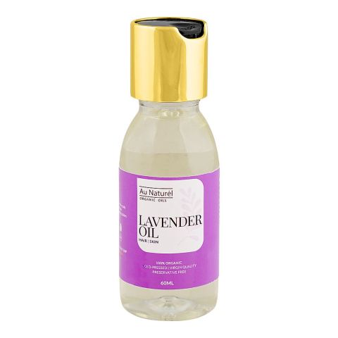 Au Naturel Lavender Oil, For Skin & Hair Growth, 60ml