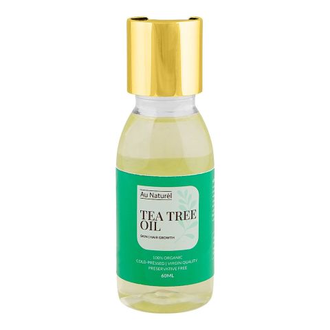 Au Naturel Tea Tree Oil for Skin & Hair Growth, 60ml