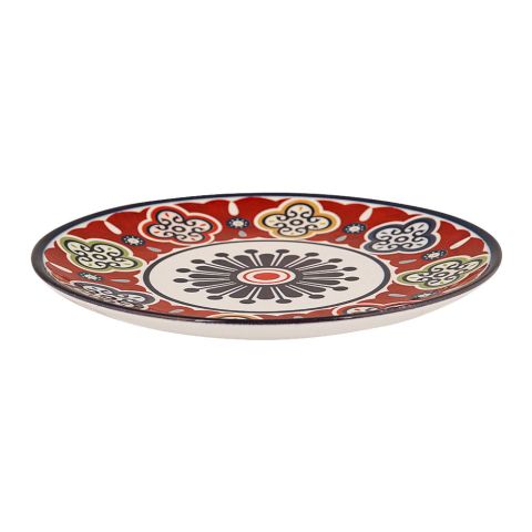 Claytan 8.3" Sumaya Maroon Salad Plate, OC1610FS12004