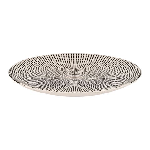 Claytan 10.6" Singapore Black Dinner Plate, OC1703LS12003
