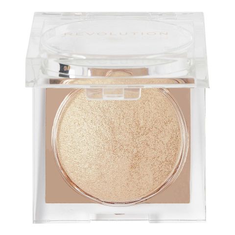 Makeup Revolution Beam Bright Silk Touch Highlighter, 2.45g, Bronze Baddie