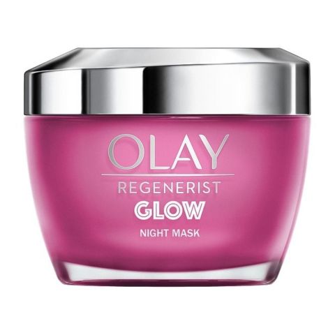 Olay Regenerist Glow Overnight Mask with Vitamin B3 & Peptides, 50ml