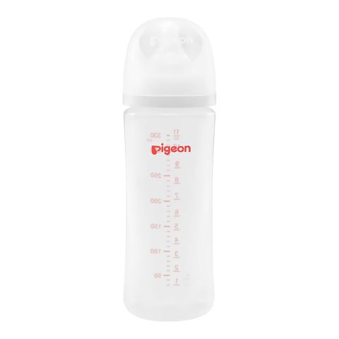 Pigeon SofTouch Nursing PP Feeder Bottle, For 6+ Months, 330ml, A81291