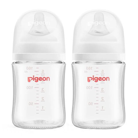 Pigeon SofTouch Nursing PP Feeder Bottle, For 0+ Months, 160ml, 2-Pack, A81292