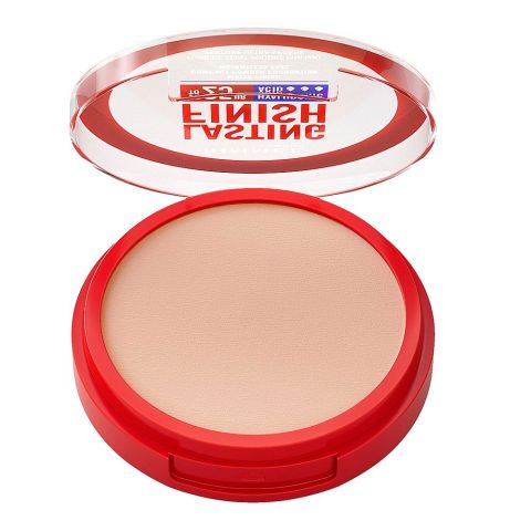 Rimmel Lasting Finish 25H Compact Powder Foundation with Hyaluronic Acid, Matte Finish, SPF20, 001 Fair Porcelain