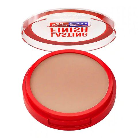 Rimmel Lasting Finish 25H Compact Powder Foundation with Hyaluronic Acid, Matte Finish, SPF20, 005 Ivory