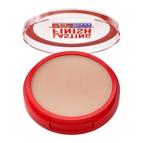 Rimmel Lasting Finish 25H Compact Powder Foundation with Hyaluronic Acid, Matte Finish, SPF20, 002 Pearl