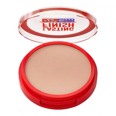 Rimmel Lasting Finish 25H Compact Powder Foundation with Hyaluronic Acid, Matte Finish, SPF20, 004 Rose Ivory