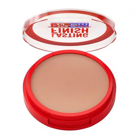 Rimmel Lasting Finish 25H Compact Powder Foundation with Hyaluronic Acid, Matte Finish, SPF20, 006 Rose Vanilla