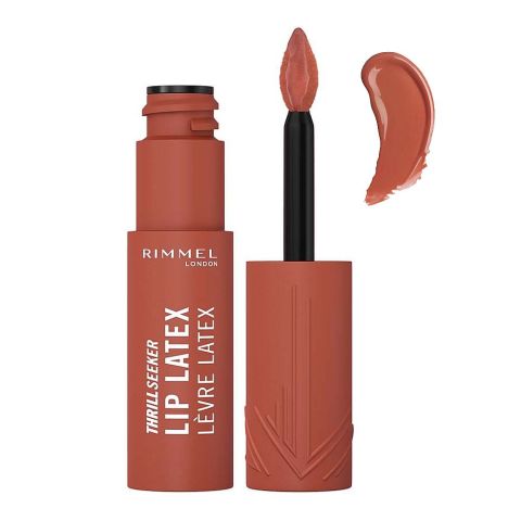 Rimmel Thrill Seeker Lip Latex, Liquid Lipstick, 6ml, 250 Honey Bun