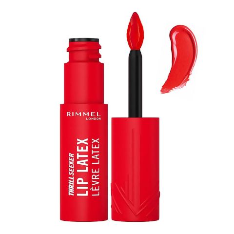 Rimmel Thrill Seeker Lip Latex, Liquid Lipstick, 6ml, 350 Spicy