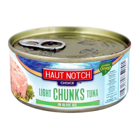 Haut Notch Light Chunks Tuna In Olive Oil, 170g