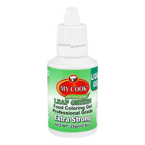 My Cook Leaf Green Food Coloring Gel, 25g