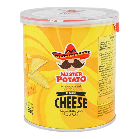 Mister Potato Chips, Cheese Flavor, 35g