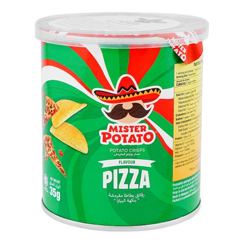 Mister Potato Chips, Pizza Flavor, 35g