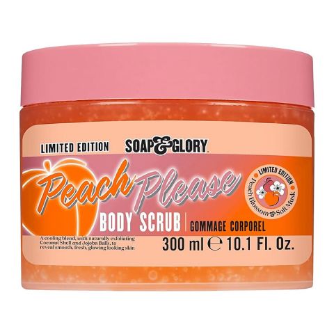 Soap & Glory Peach Please Body Scrub, 300ml
