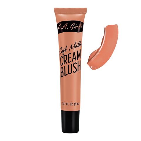 L.A. Girl Soft Matte Cream Blush, 8ml,  GBL440 Cutie