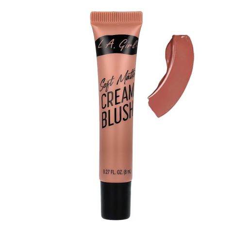 L.A. Girl Soft Matte Cream Blush, 8ml,  GBL442 Grace