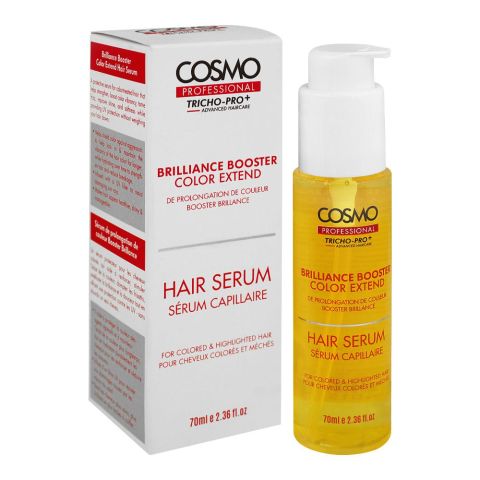 Cosmo Professional Tricho-Pro+ Brilliance Booster Color Extend Hair Serum, 70ml