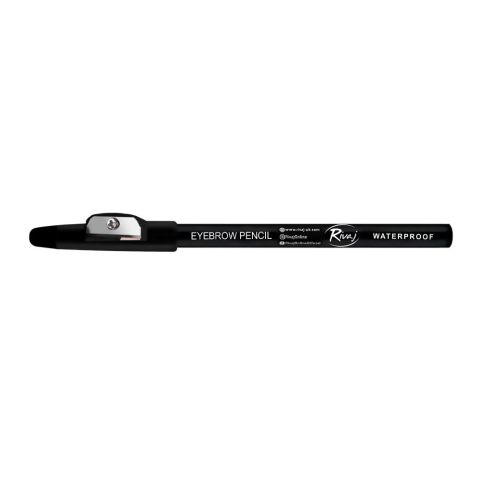 Rivaj UK Matte Eyebrow Pencil, Waterproof, Brown