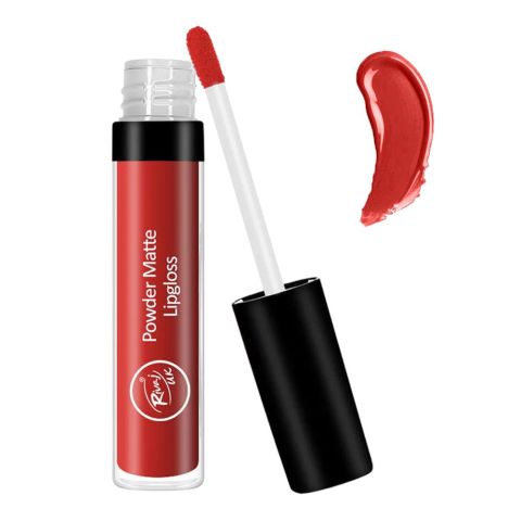 Rivaj UK Powder Matte Lip Gloss, 3ml, No. 17