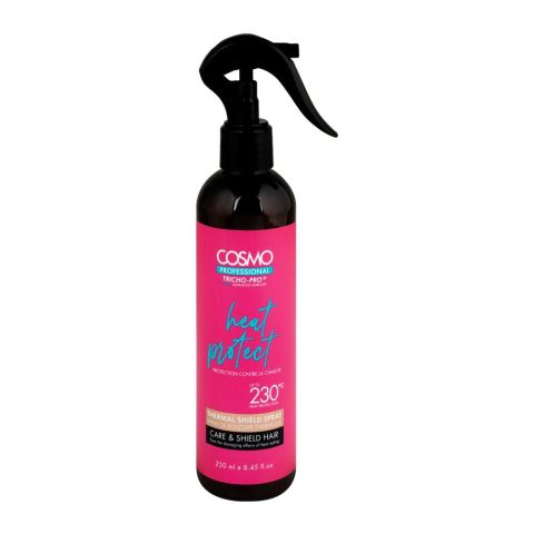 Cosmo Professional Heat Protect Thermal Shield Hair Spray, 250ml