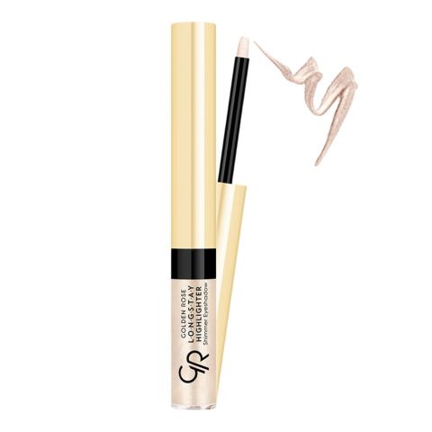 Golden Rose Long stay Highlighter Shimmer Eyeshadow, 2.1ml, No. 02