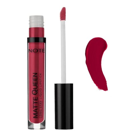 J. Note Matte Queen Long Stay Liquid Lipstick, 4ml, 21 Pink Passion