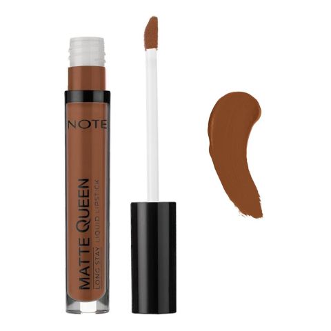 J. Note Matte Queen Long Stay Liquid Lipstick, 4ml, 23 Sweet Cinnamon