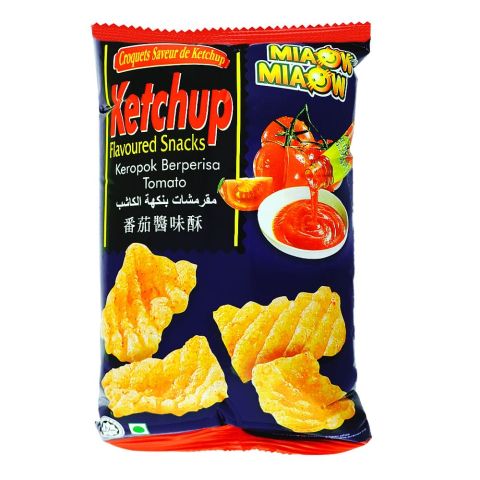 Miaow Miaow Ketchup Snacks, 60g