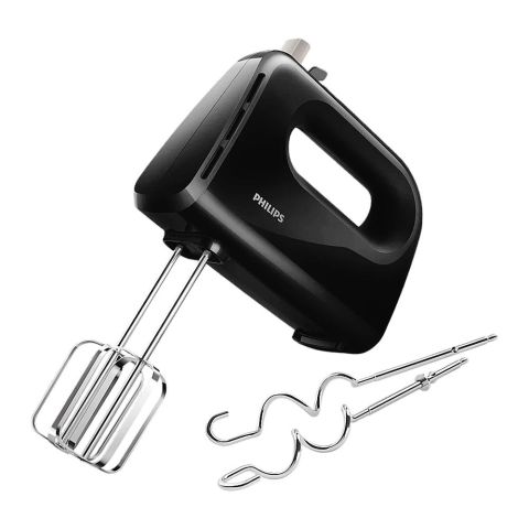 Philips Daily Collection Hand Mixer, 280W, Black, HR-3704/11