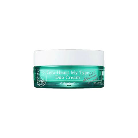 Axis-Y Cera-Heart My Type Duo Moisturizer Face Cream Heartleaf & Ceramide, For All Skin Types, 60ml