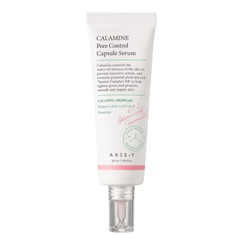 Axis-Y Calamine Pore Control Capsule Serum, Pore Minimizer & Tightening, For All Skin Types, 50ml