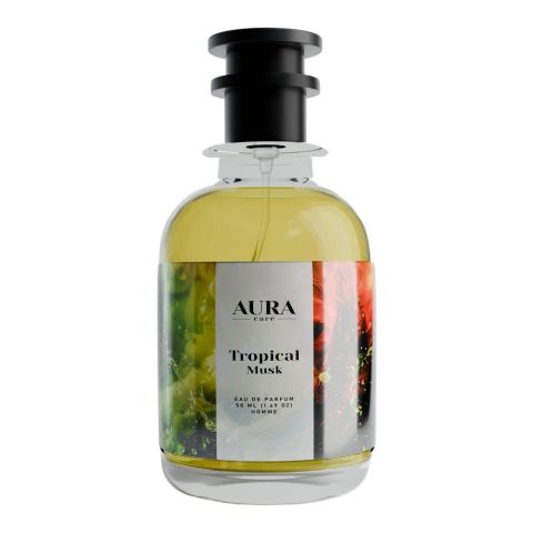 Aura Care Tropical Musk, Eau de Parfum, For Men, 50ml