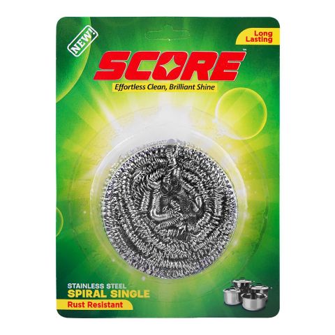 Score Stainless Steel Spiral Single, 1-Pack