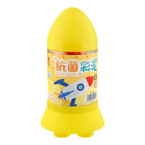 UBS Play Dough Rocket Clay, Yellow, 8721
