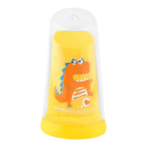 UBS Cute Dragon Pencil Sharpener, Yellow, 1-Pack, CL-177