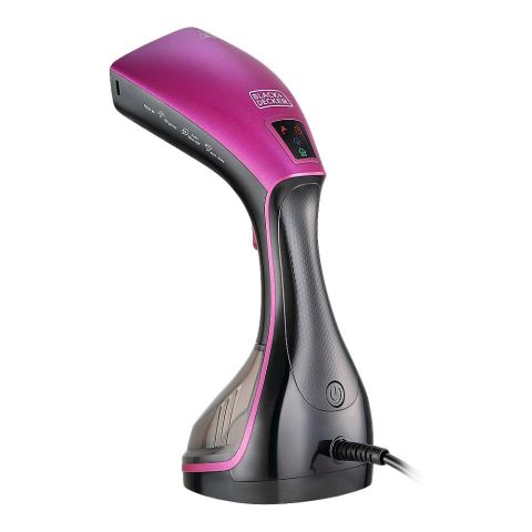 Black & Decker Digital Handheld Garment Steamer, 1600W, HSTD1600-B5